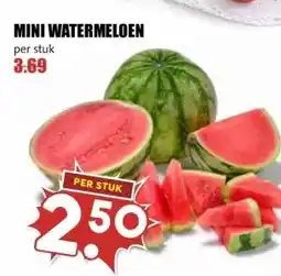 MCD Supermarkt MINI WATERMELOEN aanbieding