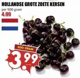 MCD Supermarkt HOLLANDSE GROTE ZOETE KERSEN aanbieding