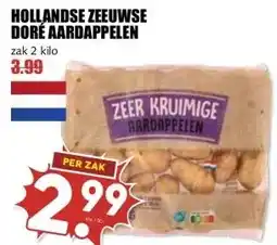 MCD Supermarkt HOLLANDSE ZEEUWSE DORÉ AARDAPPELEN aanbieding