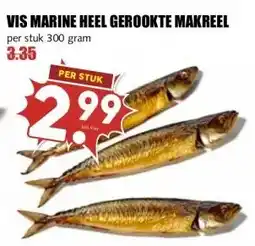 MCD Supermarkt VIS MARINE HEEL GEROOKTE MAKREEL aanbieding