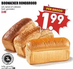 MCD Supermarkt BOONACKER RONDBROOD aanbieding