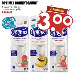 MCD Supermarkt OPTIMEL DRINKYOGHURT aanbieding
