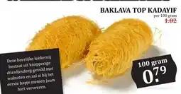 MCD Supermarkt BAKLAVA TOP KADAYIF aanbieding