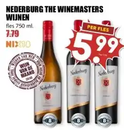 MCD Supermarkt NEDERBURG THE WINEMASTERS WIJNEN aanbieding