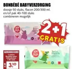 MCD Supermarkt BONBÉBÉ BABYVERZORGING aanbieding