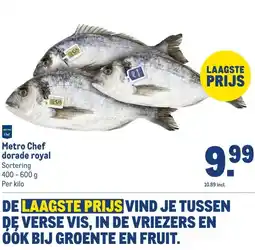 Makro Metro Chef dorade royal aanbieding