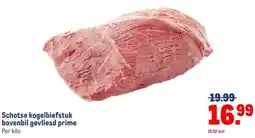 Makro Schotse kogelbiefstuk bovenbil gevliesd prime aanbieding