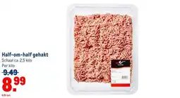 Makro Half-om-half gehakt aanbieding
