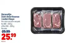 Makro Horecalijn Zuid-Amerikaanse runderribeye aanbieding