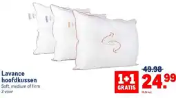 Makro Lavance hoofdkussen aanbieding