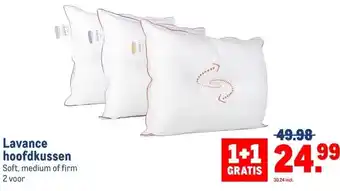 Makro Lavance hoofdkussen aanbieding