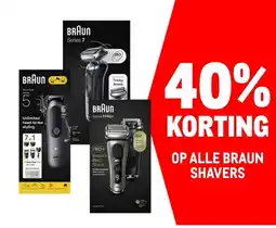 Makro OP ALLE BRAUN SHAVERS aanbieding