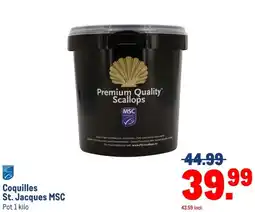 Makro Coquilles St. Jacques MSC aanbieding
