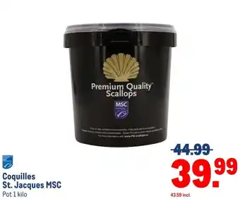 Makro Coquilles St. Jacques MSC aanbieding