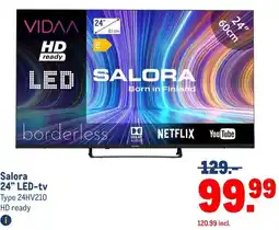 Makro Salora 24 LED-tv aanbieding