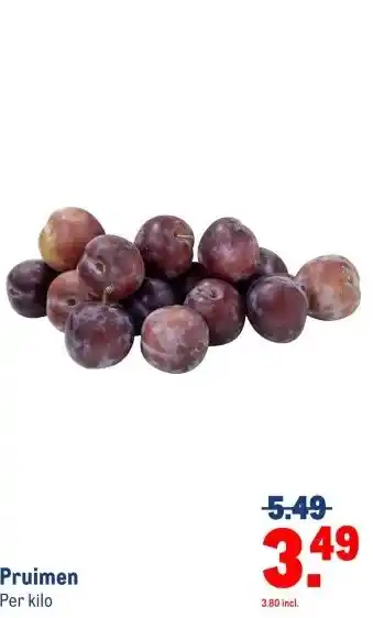 Makro Pruimen aanbieding