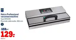 Makro Metro Professional vacumeermachine aanbieding