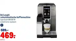 Makro De'Longhi volautomatische koffiemachine aanbieding