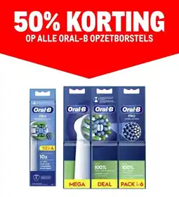 Makro OP ALLE ORAL-B OPZETBORSTELS aanbieding