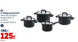 Makro BK 4-delige pannenset aanbieding