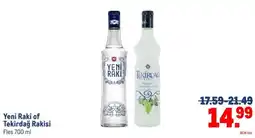Makro Yeni Raki of Tekirdağ Rakisi aanbieding