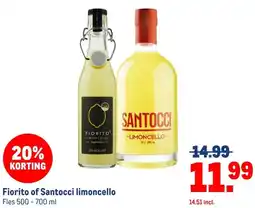 Makro Fiorito of Santocci limoncello aanbieding