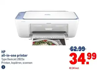 Makro HP all-in-one printer aanbieding