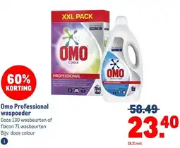 Makro Omo Professional waspoeder aanbieding