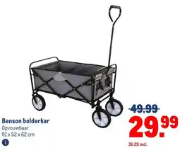 Makro Benson bolderkar aanbieding