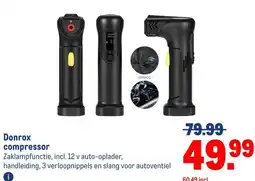 Makro Donrox compressor aanbieding