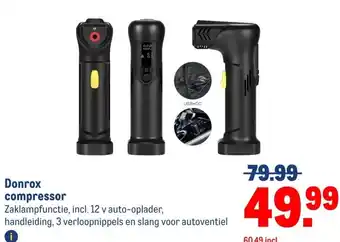 Makro Donrox compressor aanbieding