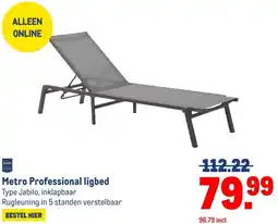 Makro Metro Professional ligbed aanbieding