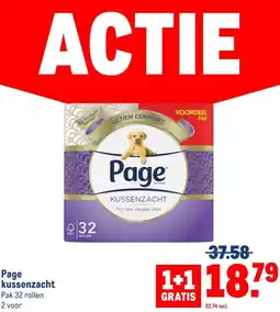 Makro Page kussenzacht aanbieding
