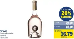 Makro Miraval aanbieding
