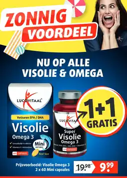 Lucovitaal ALLE VISOLIE & OMEGANU aanbieding
