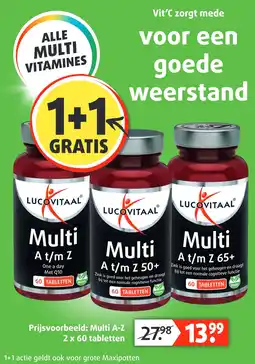 Lucovitaal ALLE MULTI VITAMINES aanbieding