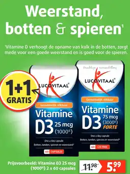 Lucovitaal Weerstand, botten & spieren' aanbieding