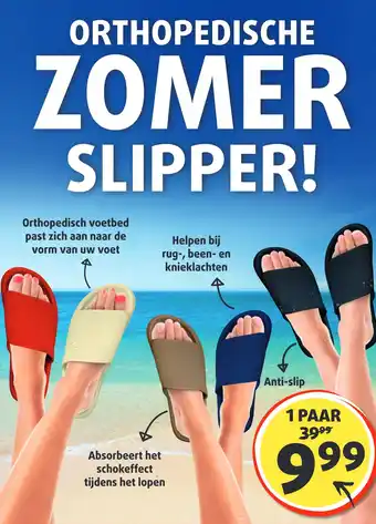 Lucovitaal ORTHOPEDISCHE ZOMER SLIPPER! aanbieding