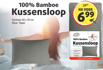 Lucovitaal 100% Bamboe Kussensloop aanbieding