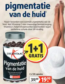 Lucovitaal pigmentatie van de huid' aanbieding