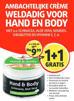 Lucovitaal Hand & Body Echinacea, Aloë Vera aanbieding