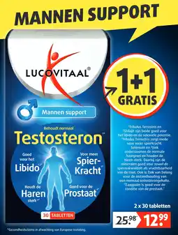 Lucovitaal Behoudt normaal Testosteron aanbieding
