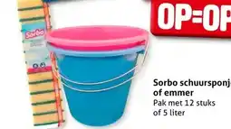 Hoogvliet Sorbo schuursponjes of emmer aanbieding