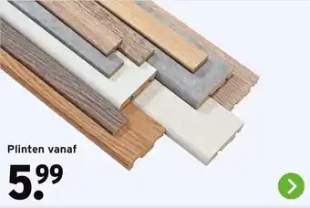 GAMMA Plinten vanaf aanbieding