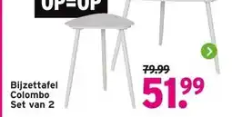 GAMMA Bijzettafel Colombo Set van 2 aanbieding