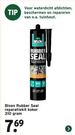 GAMMA Bison Rubber Seal reparatiekit koker 310 gram aanbieding