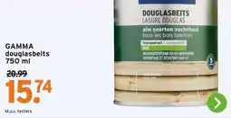 GAMMA GAMMA douglasbeits 750 ml aanbieding