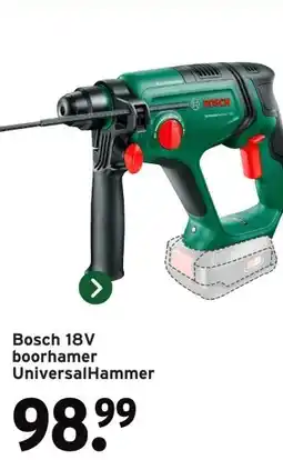 GAMMA Bosch 18V boorhamer UniversalHammer aanbieding