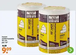 GAMMA Isover zolderisolatie 16 cm per m² aanbieding