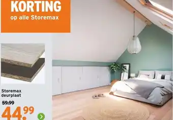 GAMMA Storemax deurplaat aanbieding